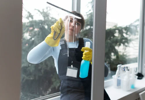 Nettoyage de vitres intérieures et extérieures à Crozet